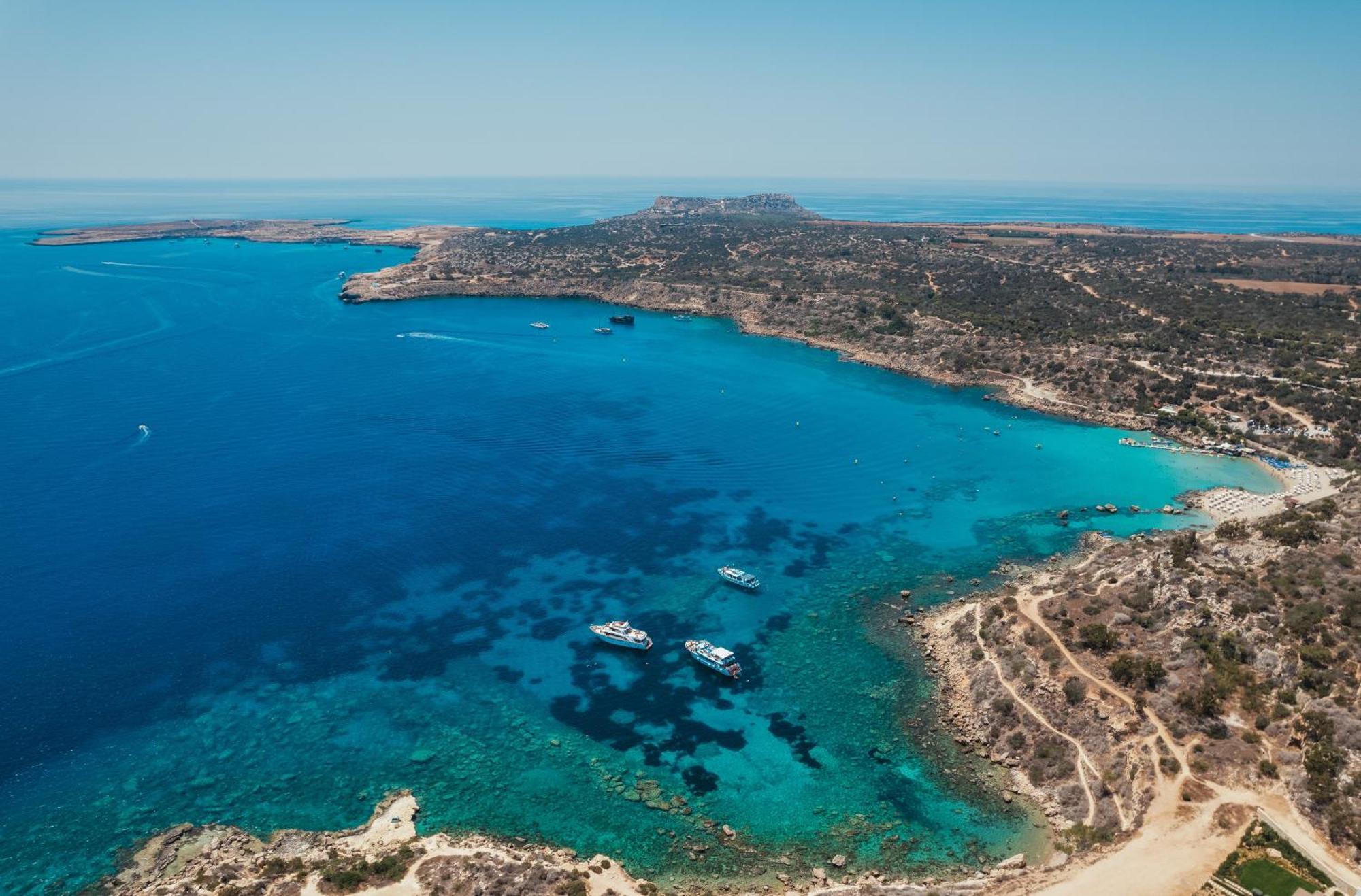 Periyiali Konnos Villas Beach Resort Protarász Kültér fotó